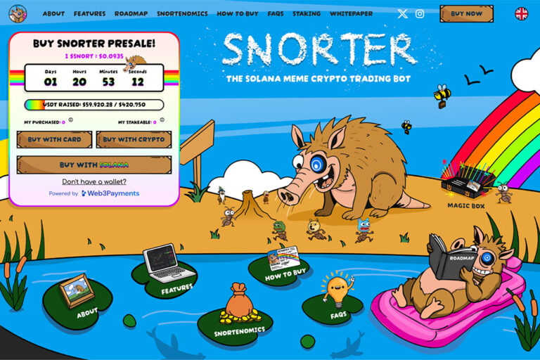 New Meme Coin Alert: Snorter Token (SNORT) Presale Begins