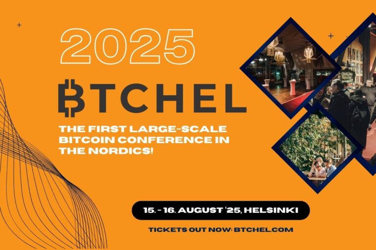 Bitcoin Heads to Helsinki: BTCHEL 2025 Conference Set for August 15-16