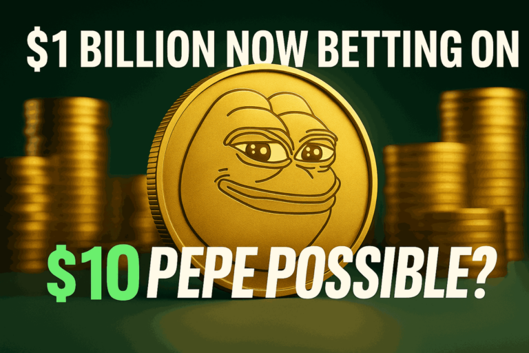 Pepe Price Prediction: Over $1 Billion Now Betting on PEPE – $10 PEPE Possible?
