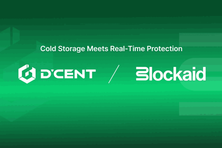 D’CENT and Blockaid Partnership Brings a New Layer of Scam Protection to the Crypto Wallet