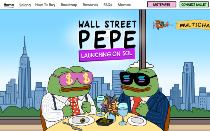 Wall Street Pepe Expands to Solana, Powering Next-Gen Meme Trading