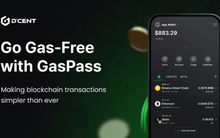 D’CENT Wallet Launches GasPass for Easy Gas-Free Transactions