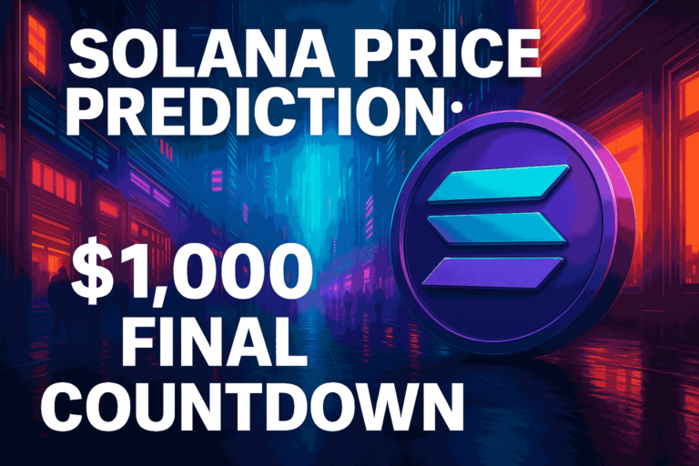 Solana Price Prediction: 8 Wall Street Giants File for SOL ETFs – Final Countdown to $1,000 Begins Now