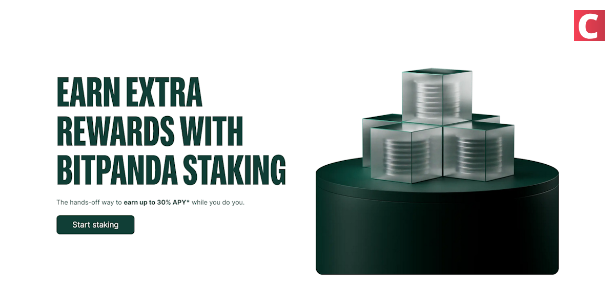 Bitpanda Staking Lets You Earn up to 30% APY without Locking Funds