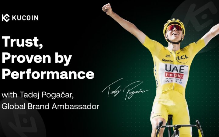 KuCoin Teams Up with Cycling Champion Tadej Pogačar in Landmark Collaboration
