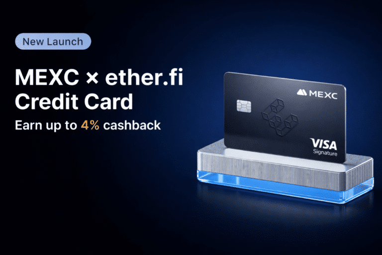 MEXC and Ether.Fi Introduce a New Crypto Card Blending Cashback, Yield, and Daily Payments