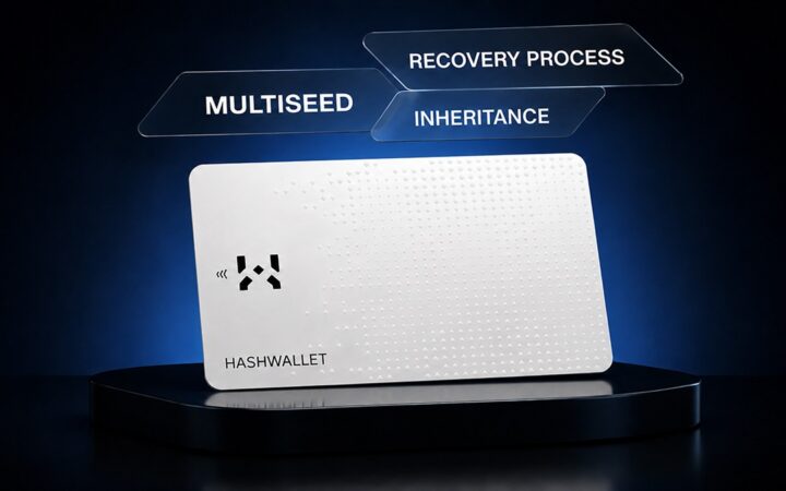Hashwallet Expands Internationally With a Self-Custody Cold Wallet That Adds Recovery Without Giving up Control
