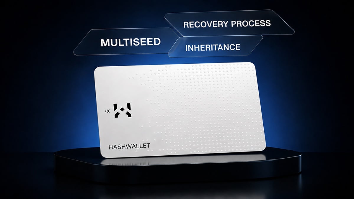 Hashwallet Expands Internationally With a Self-Custody Cold Wallet That Adds Recovery Without Giving up Control